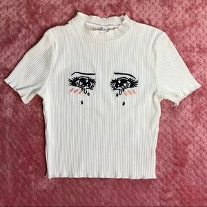 Anime Eyes Top